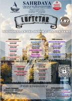 LUFTETAR 2024 Inter-Collegiate Fest Poster